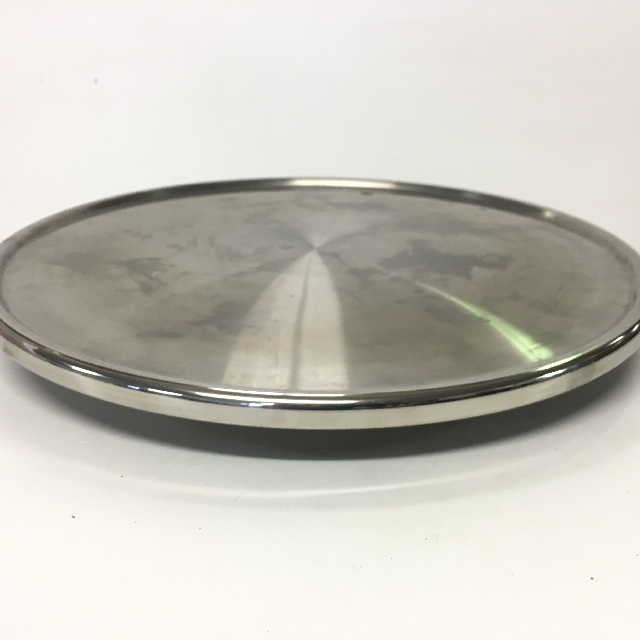 CAKE STAND, Stainless Steel - Low